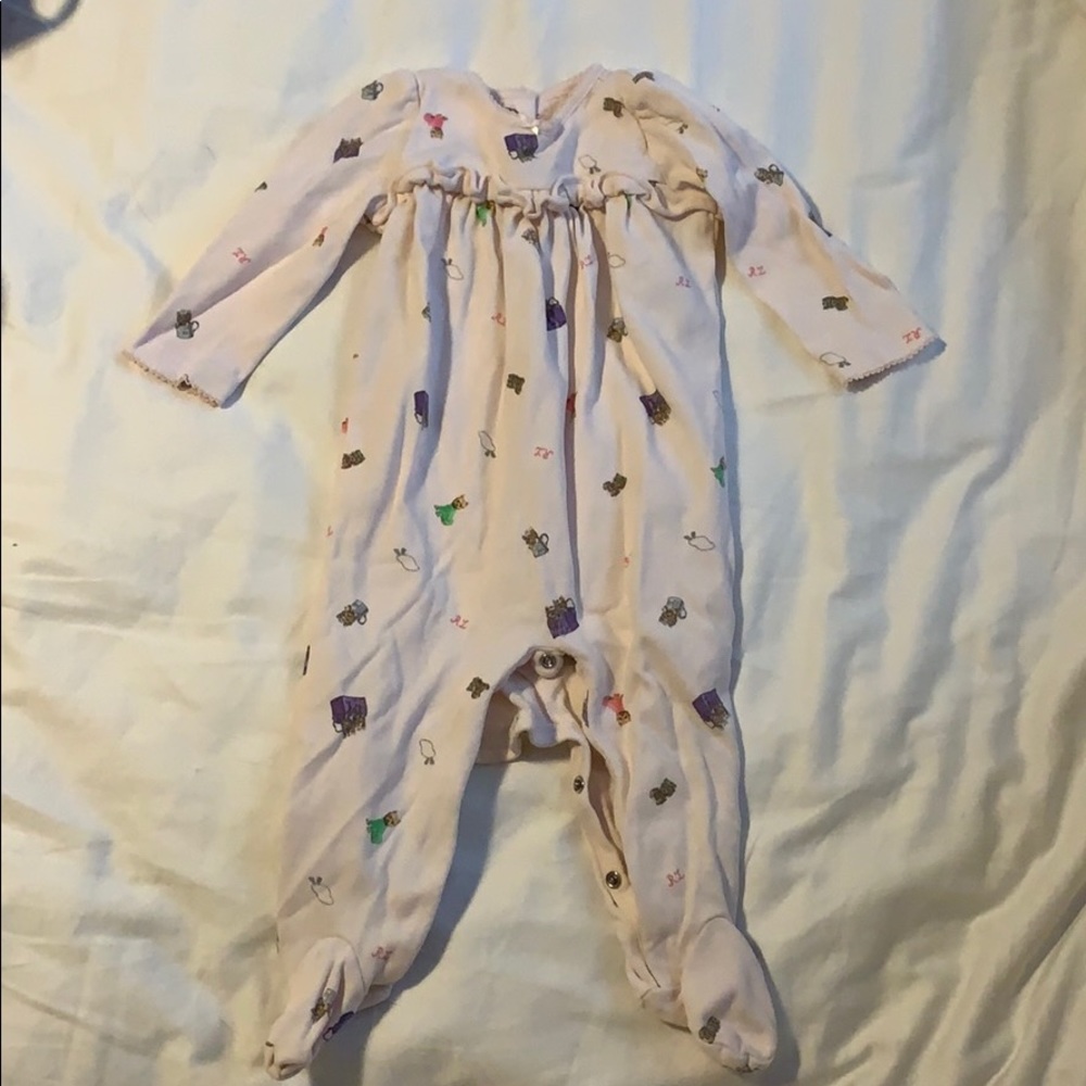 Ralph Lauren one piece footies 9 months